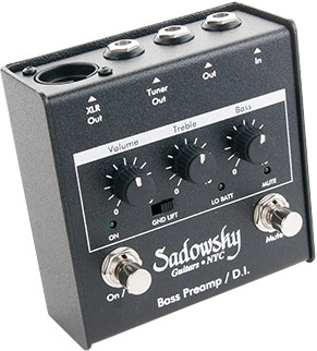 Sadowsky Preamp/DI Pedal (SBP-1) | guitarguitar