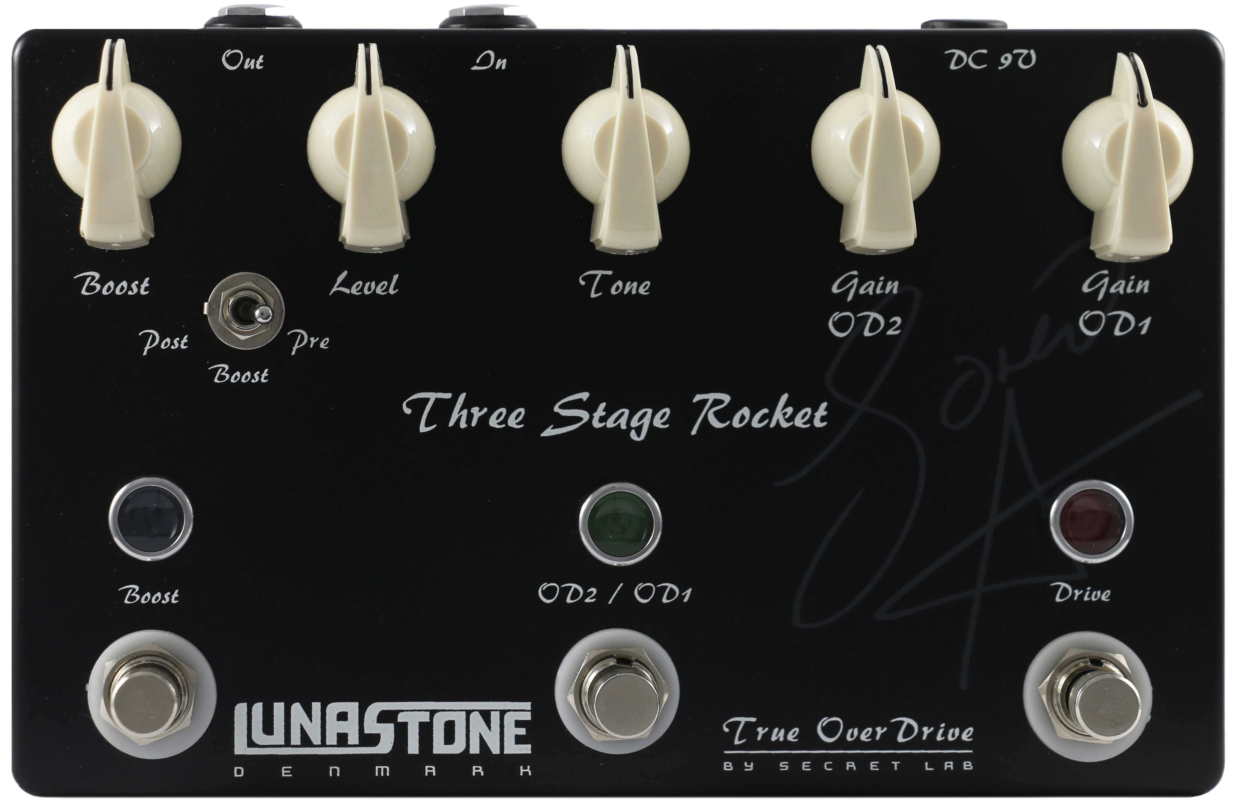LunaStone Three Stage Rocket