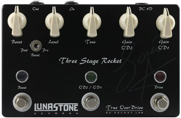 LunaStone Three Stage Rocket