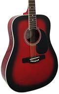 Adam Black S2 Acoustic Guitar Red