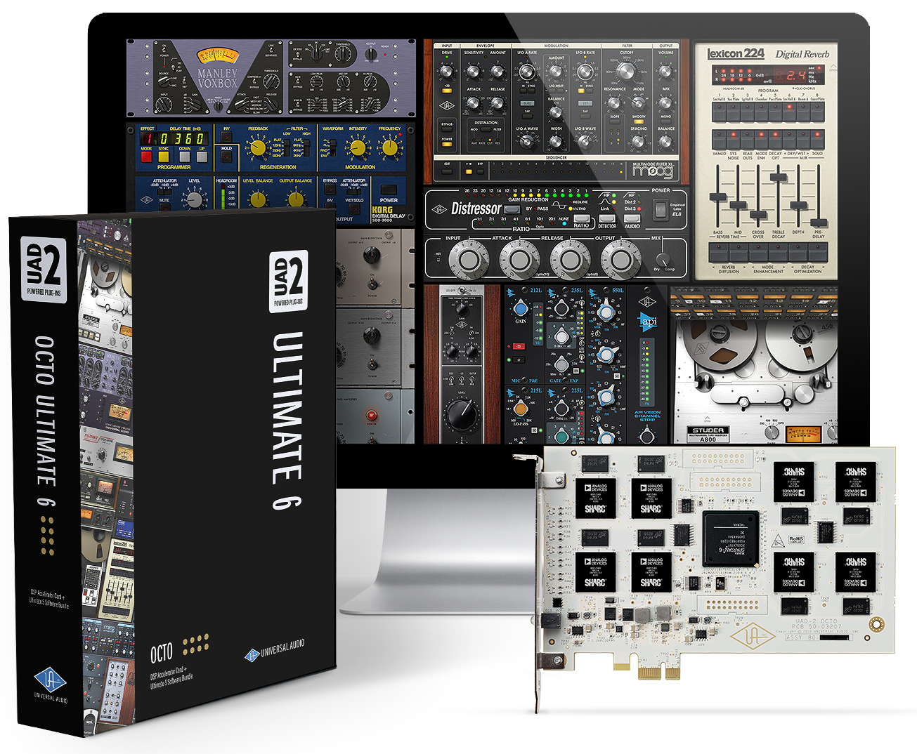 Universal Audio UAD-2 OCTO Ultimate 6 PCIe DSP Accelerator Card