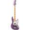 Fender Adam Clayton Jazz Bass Purple Sparkle MN Front View