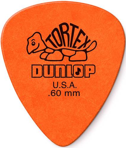 Dunlop Tortex Standard .60mm - Bag 72 Plectrum