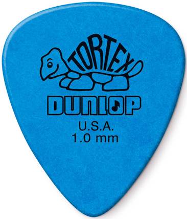 Dunlop Tortex III Guitar Picks – 72 Pack, .73mm Thickness, Yellow (Made In USA)