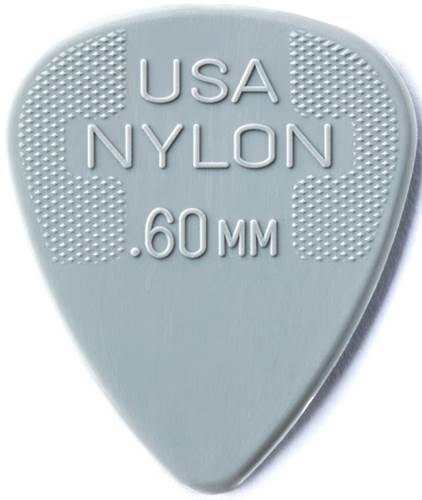 Dunlop Nylon Standard .60mm - Bag 72 Plectrum Dunlop Nylon Standard .60mm - Bag 72 Plectrum