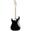 Squier Bullet Stratocaster Black SSS Hardtail Back View