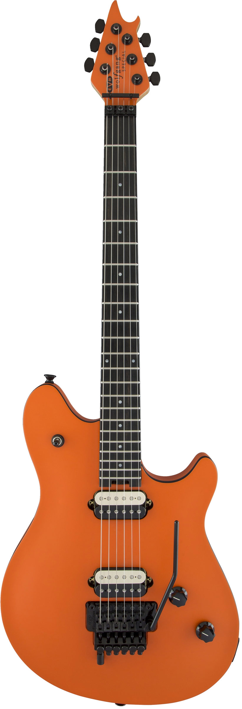 EVH Wolfgang Special, Ebony Fingerboard, Satin Orange Crush