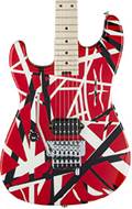 EVH Striped Series Red/Black/White Left Handed