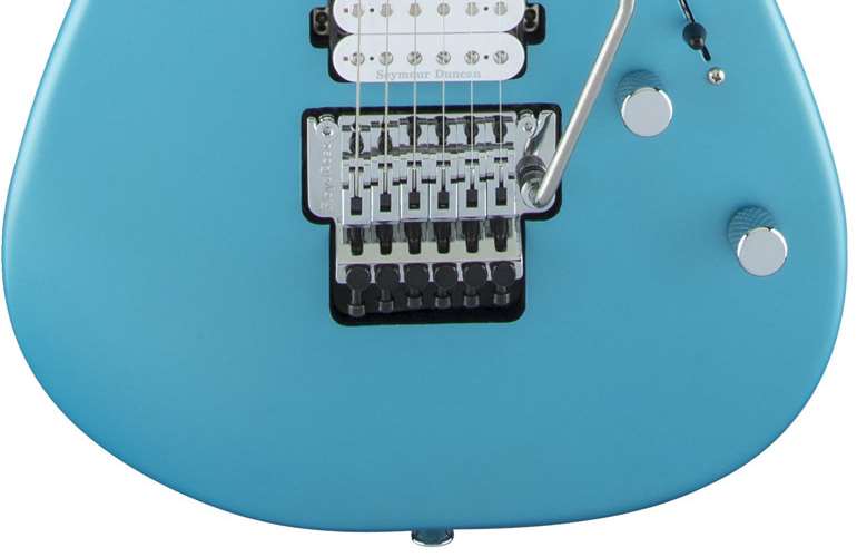 Charvel Pro Mod San Dimas Style 1 HH Floyd Matte Blue Frost MN Charvel Pro Mod San Dimas Style 1 HH Floyd Matte Blue Frost MN