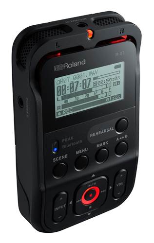 Roland R-07 (BK) Handheld Digital Recorder