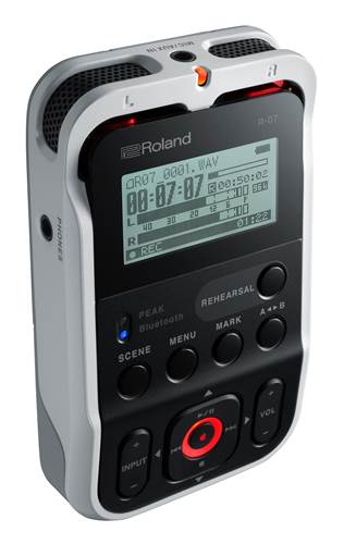Roland R-07 (WH) Handheld Digital Recorder