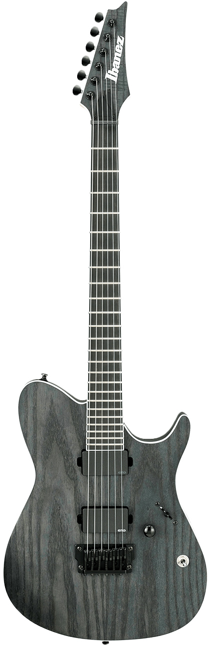 Ibanez FRIX6FEAH-CSF Iron Label Charcoal Stained Flat | guitarguitar