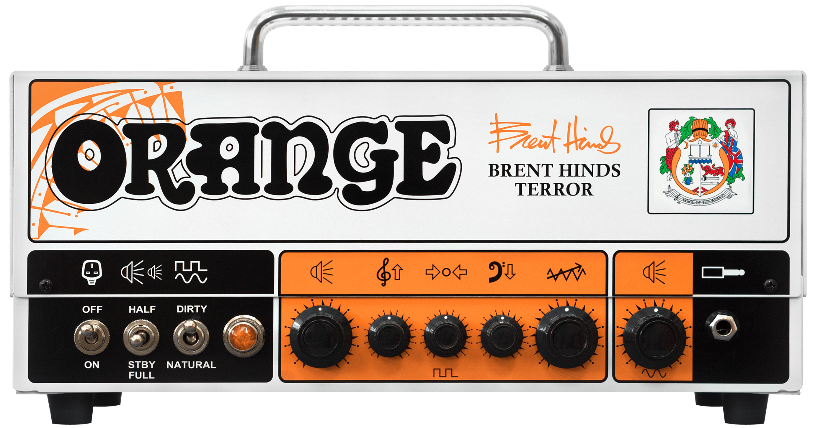 Orange Brent Hinds Terror Head