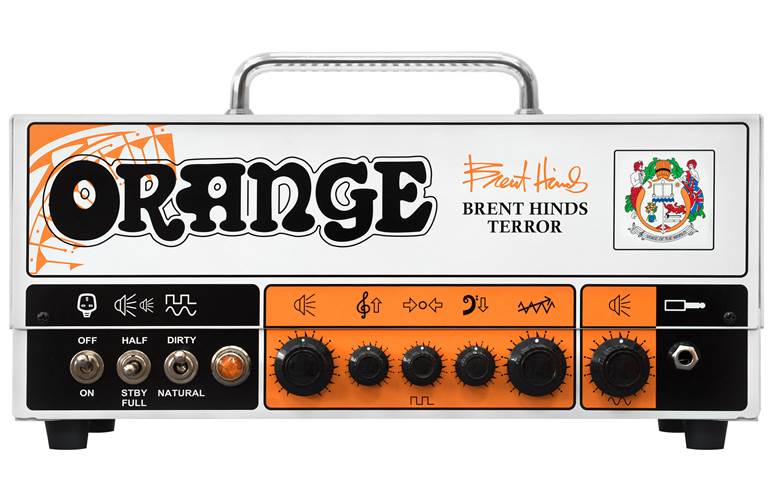 Orange Brent Hinds Terror Head