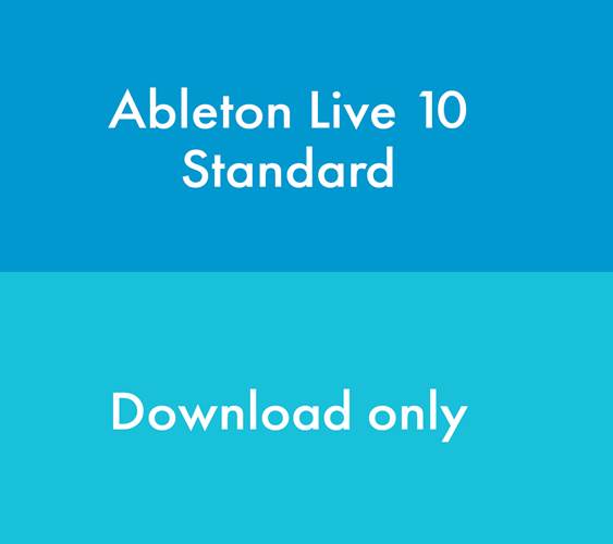 Ableton Live 10 Standard (Download, serial number only)