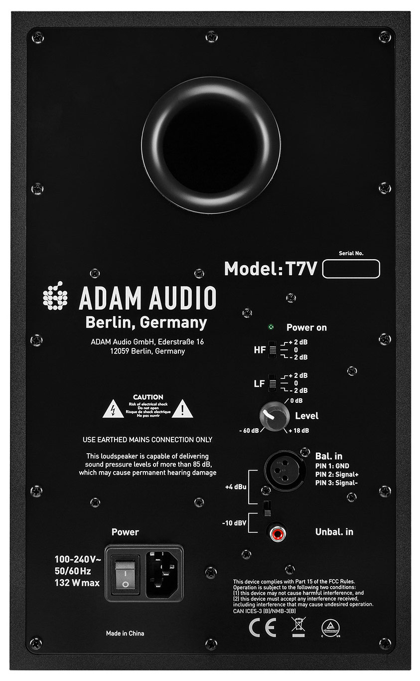 ADAM Audio T7V Studio Monitor (Single) 
