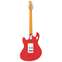 Music Man Stingray Guitar Coral Red MN Back View