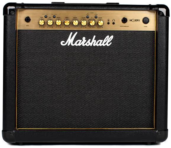 Marshall MG30GFX 30 Watt Practice Guitar Amp Combo Black and Gold