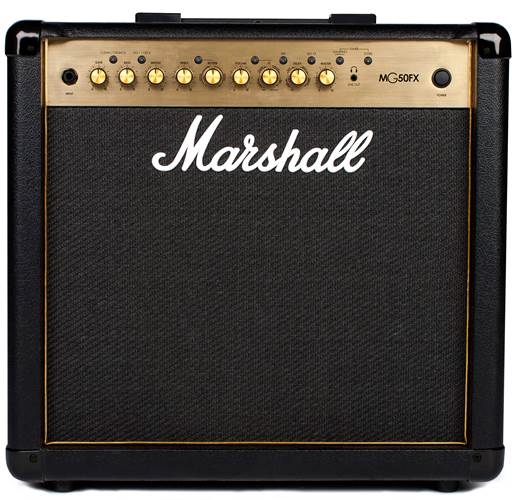Marshall MG50GFX 50 Watt Guitar Combo Black and Gold