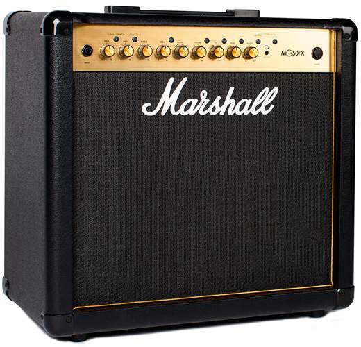 Marshall MG50GFX 50 Watt Guitar Combo Black and Gold Marshall MG50GFX 50 Watt Guitar Combo Black and Gold