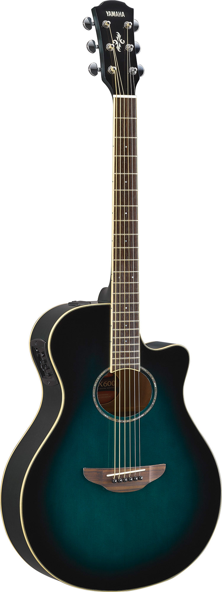 Yamaha APX600OBB Oriental Blue Burst