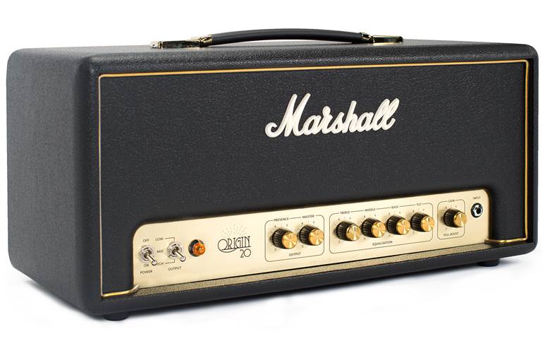 Marshall Origin ORI20H 20 Watt Valve Amp Head Marshall Origin ORI20H 20 Watt Valve Amp Head