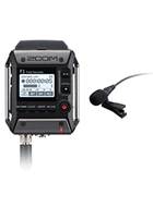 Zoom F1-LP Field Recorder with Lavalier Mic