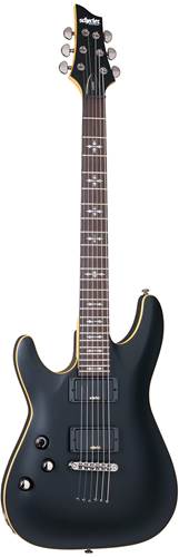 Schecter Demon-6 Aged Black Satin Left Handed