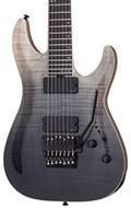 Schecter C-7 FR SLS Elite Black Fade Burst