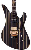 Schecter Synyster Gates Custom S w USA p/u Black/Gold