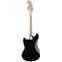 Squier Bullet Mustang HH Black Indian Laurel Fingerboard Back View