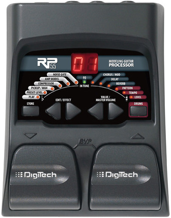 Digitech RP55 Guitar Multi-Effects Processor