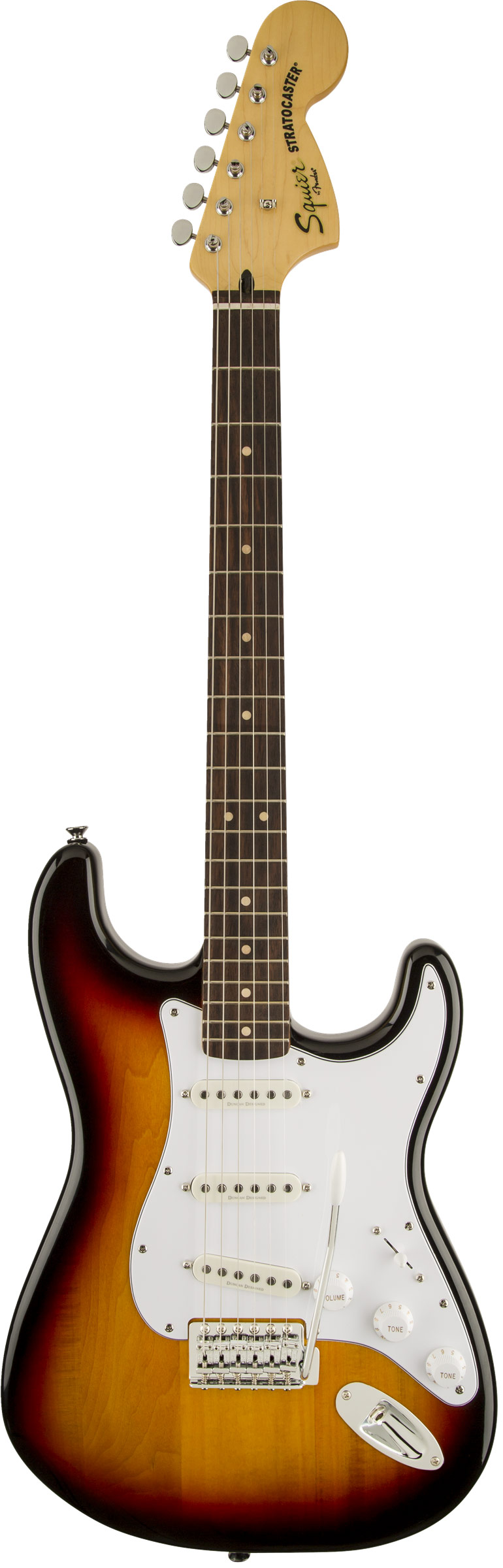 Squier Vintage Modified Strat 3 Tone Sunburst IL