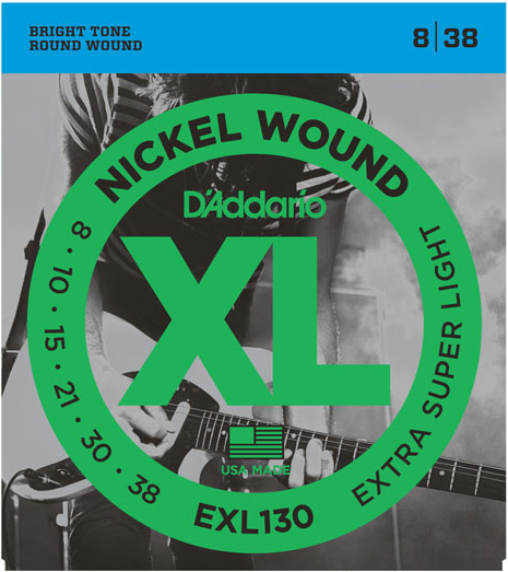 D'Addario EXL130 Extra Super Light 8-38