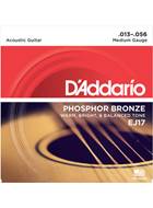 D'Addario EJ17 Medium Acoustic 13-56