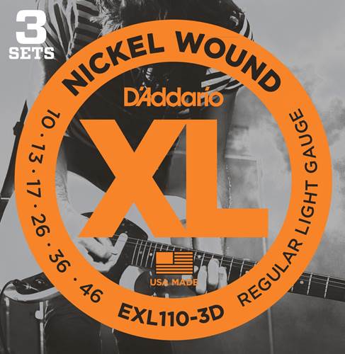 D'Addario EXL110-3D Regular Light Multi Pack 10-46