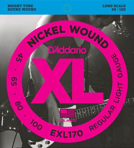 D'Addario EXL170 XL Bass 045-100