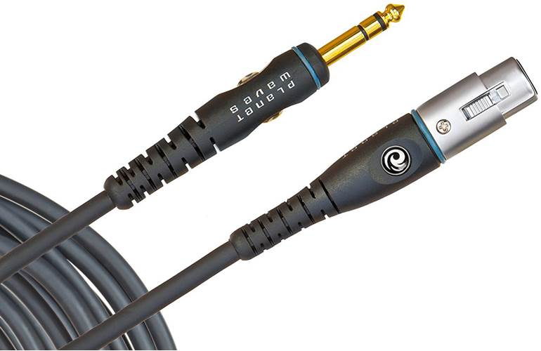 Planet Waves Custom Series Mic Cable XLR-Jack 25Ft PW-GM-25