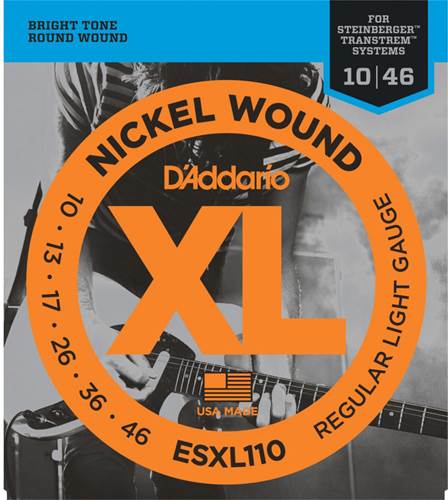 D'Addario ESXL110 10-46 Steinberger Strings