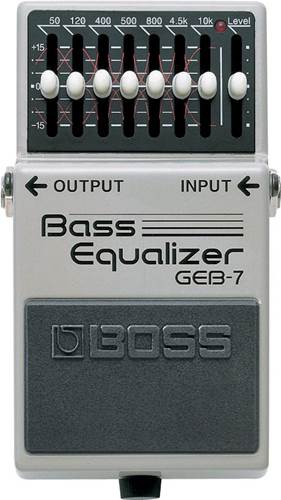 BOSS GEB-7 Bass Equalizer - 7 Band