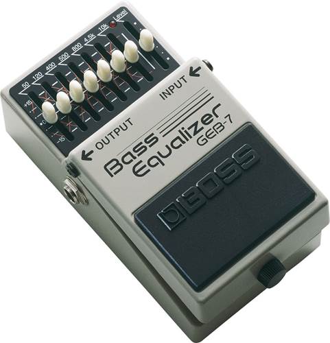 BOSS GEB-7 Bass Equalizer - 7 Band BOSS GEB-7 Bass Equalizer - 7 Band