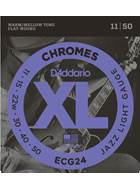 D'Addario ECG24 11-50 Chromes Flatwound