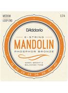 D'Addario EJ74 Mandolin Phosphor Bronze Medium