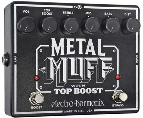 Electro Harmonix Metal Muff with Top Boost