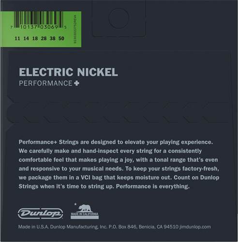 Dunlop DEN3006 11-50 Nickel Heavy Electric Strings Dunlop DEN3006 11-50 Nickel Heavy Electric Strings