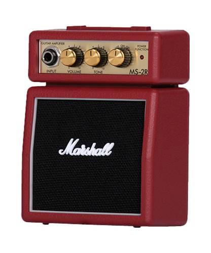 Marshall MS-2R Red Micro Practice Amp Marshall MS-2R Red Micro Practice Amp