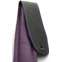 DSL GEG25-15-9 Leather 2.5" Black with Purple Backing Front View