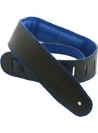 DSL GEG25-15-8 Leather 2.5 inch Black with Blue Backing