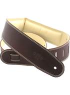 DSL GEG25-17-3 Leather 2.5 inch Brown with Beige Backing
