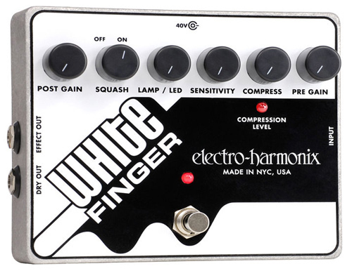 Electro Harmonix White Finger Analog Optical Compressor